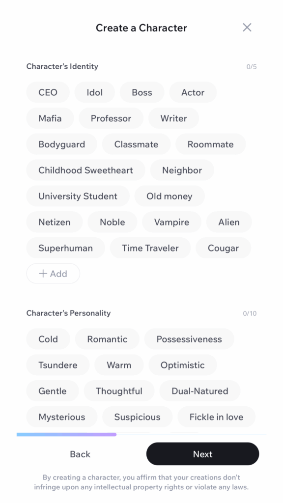 Identity & Personality
